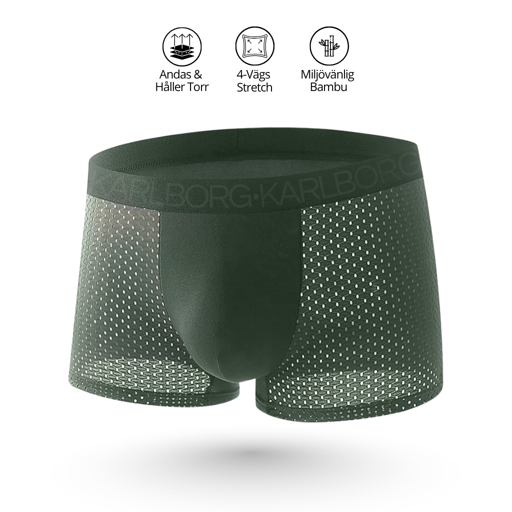 Karlborg® 5-Pack Bambu Kalsonger | Få 5 Extra Gratis!