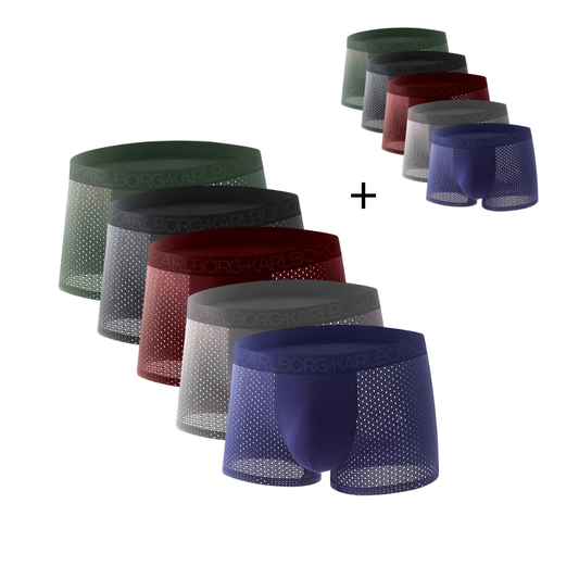 Karlborg® 5-Pack Bambu Kalsonger | Få 5 Extra Gratis!